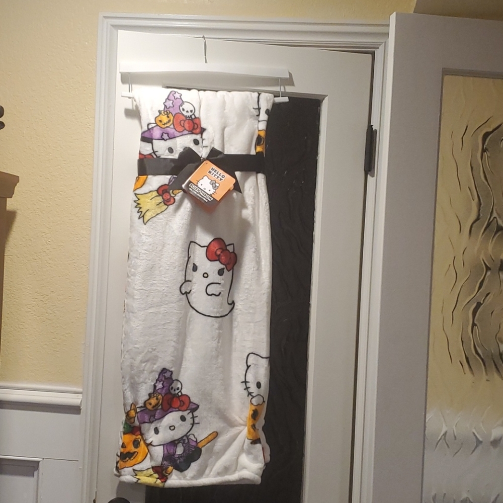Hello Kitty Halloween Plush Blanket